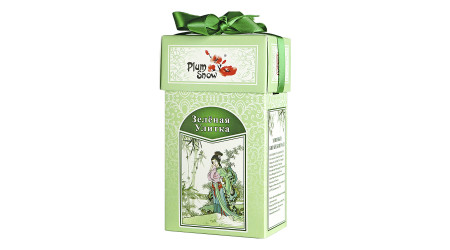 Чай Plum Snow Зеленая Улитка 100 гр Чай Plum Snow Зеленая Улитка 100 гр