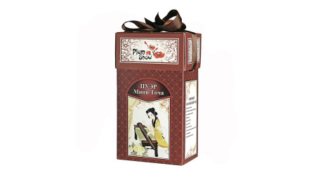 Чай Plum Snow Пуэр Мини Точа 100 гр Чай Plum Snow Пуэр Мини Точа 100 гр