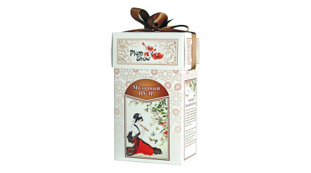 Чай Plum Snow Молочный Пуэр 100 гр Чай Plum Snow Молочный Пуэр 100 гр