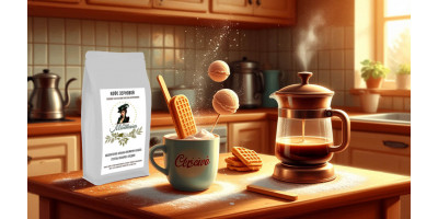 Новинка: кофе зерновой с ароматом Мороженое Пломбир