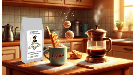 Новинка: кофе зерновой с ароматом Мороженое Пломбир Новинка: кофе зерновой с ароматом Мороженое Пломбир